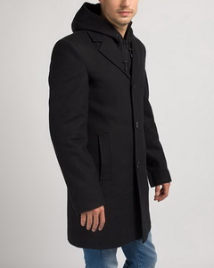 Зимнее мужское пальто с капюшоном TRUMAN
