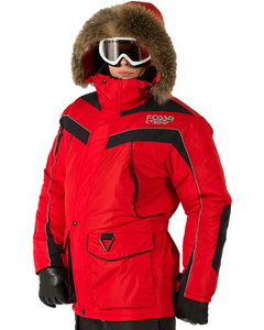 Универсальная зимняя куртка MOSCOW, красная